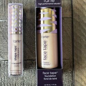 Tarte Face Tape and Shape Tape Makeup